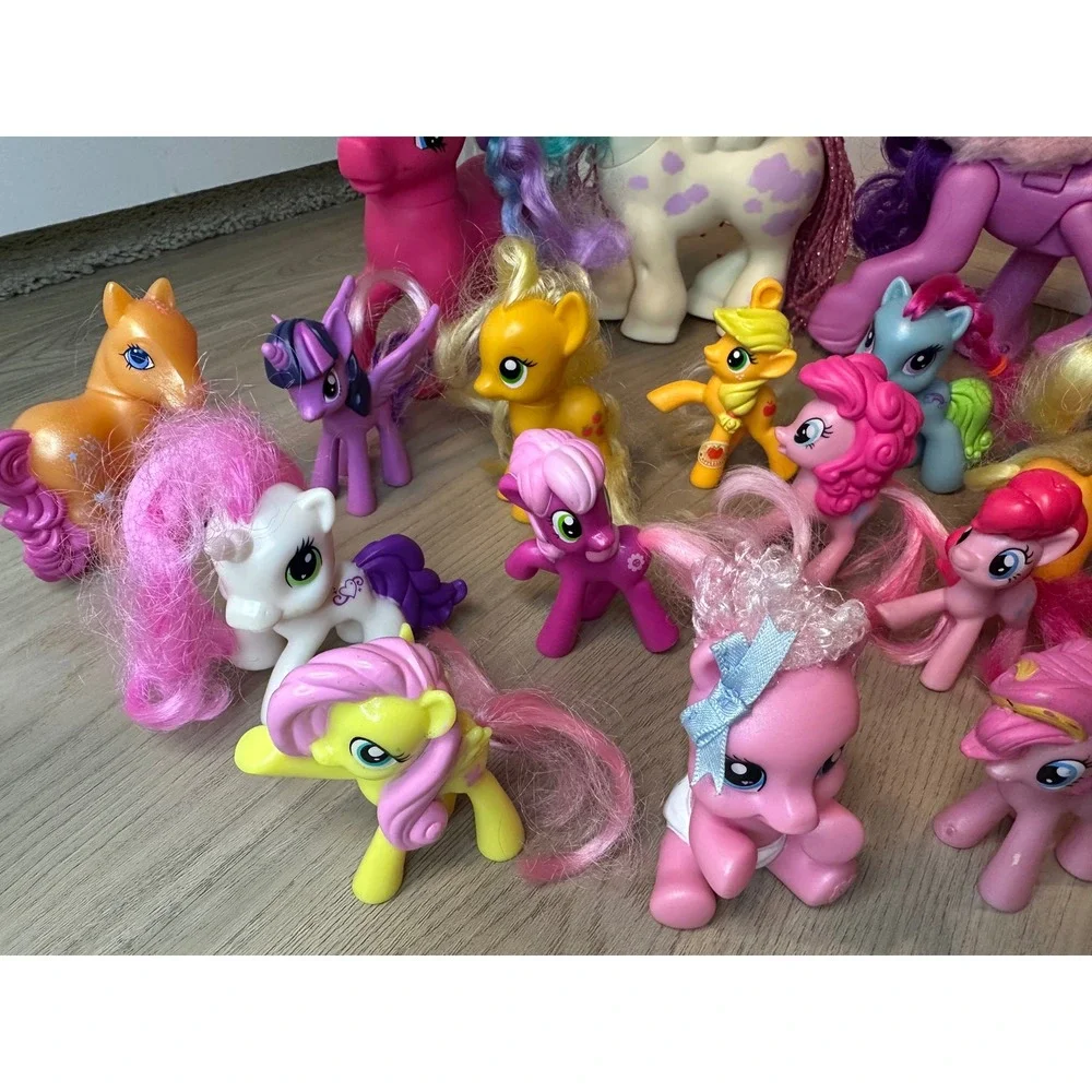 My Little Pony Figure‎ Lot G1 G3 G4 Pipp Petals Pinkie Pie DJ Pon-3 22 pcToy Set